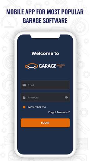 Android application Garage Master App screenshort