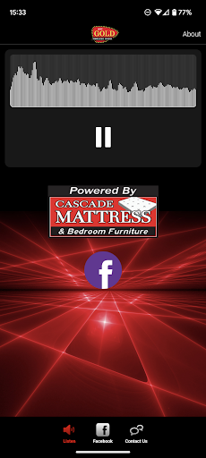 Android application Gold 1077 Fm Radio screenshort