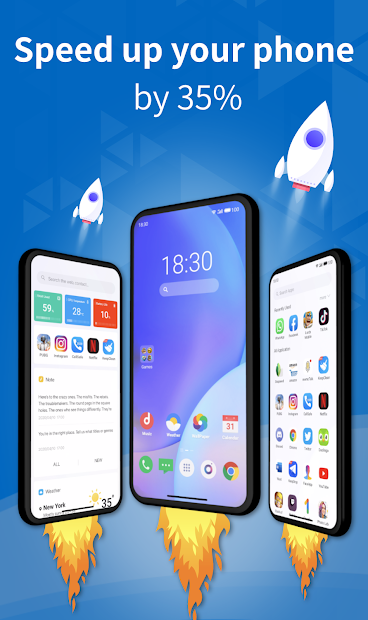 Captura de Pantalla 2 Sky Launcher - Fast & Cool launcher for you android