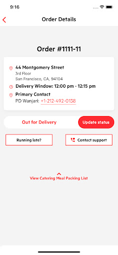 Zerocater Partners Screen 2