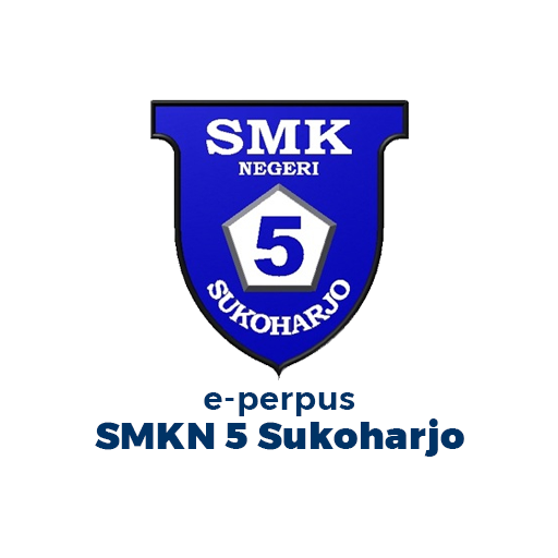 e-perpus SMKN 5 Sukoharjo logo