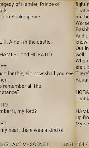 Hamlet by William Shakespeare Screen 3