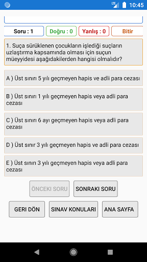 Uzlaştırma Screen 3