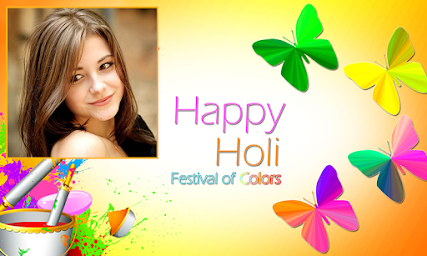 Holi Photo Frame