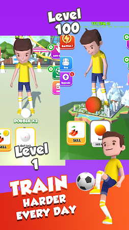 Game screenshot Lifting Soccer: Hero Workout mod apk