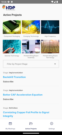 HDP App Screenshot