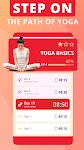screenshot of Hatha yoga for beginners