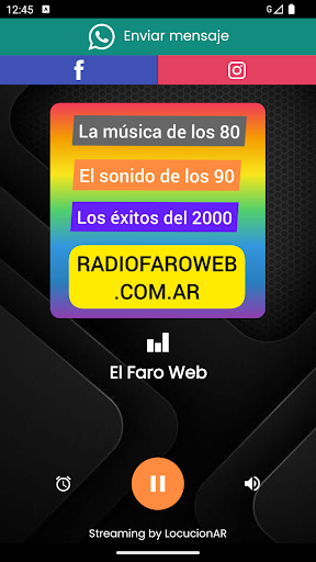 Android application El Faro Web screenshort