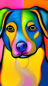 Coloring dogs