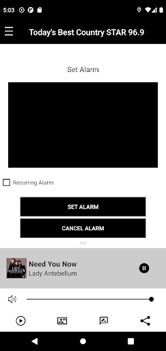 Android application STAR 96.9 screenshort