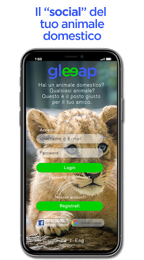 Android application Gleeap - The pet social screenshort