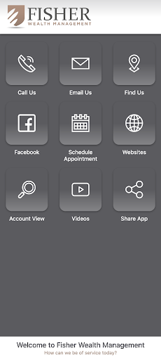 Android application Fisher Wealth screenshort