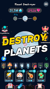 Planet Destroyer: Idle Game Unknown