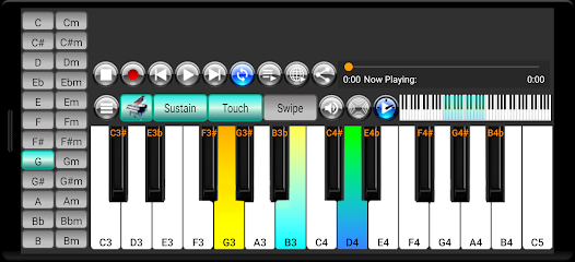 Strings and Piano Keyboard apkpoly screenshots 1