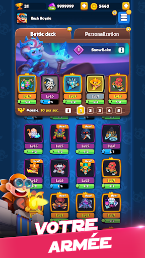 Code Triche Rush Royale: Tower Defense TD APK MOD (Astuce) screenshots 3