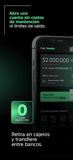 Tenpo - Una cuenta muy tú Screen 2