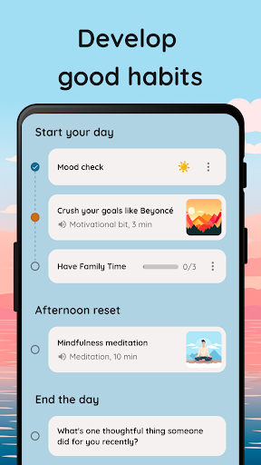 Daywell - Self Care Routine Screen 2