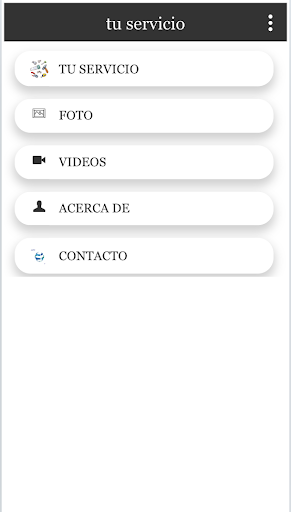 Android application Manos a la Obra screenshort