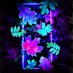 Cover Image of Tải xuống Neon Fallen Leaves - Wallpaper  APK