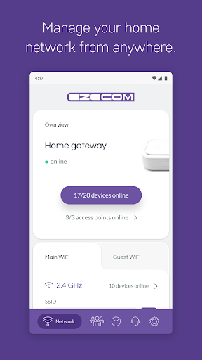 Android application EzeWiFi screenshort