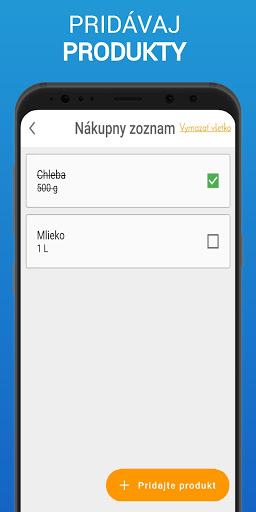 Nakupny list - Listuj Screen 3