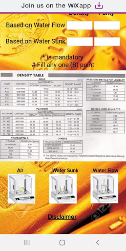 Gold Calculator Screen 3