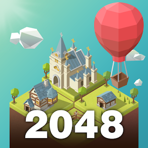 2048 City building game