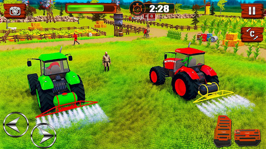 Tractor Cargo Farming Sim 2 apkpoly screenshots 9
