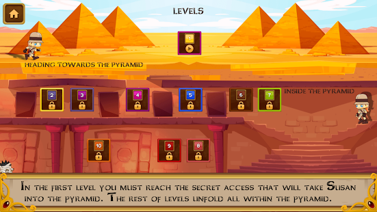 Inside the pyramid: the tomb of the Pharaoh Screenshot