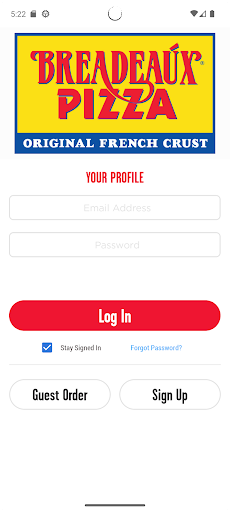 Screenshot of Breadeaux Pizza