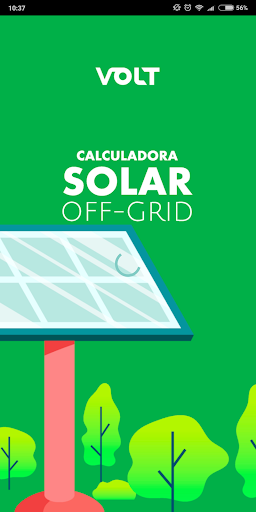 Android application Calculadora Solar Volt screenshort