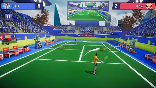 Tennis Hof Welt Sport Spiel