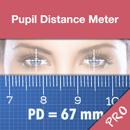 Ikonbillede Pupil Distance PD Meter Pro