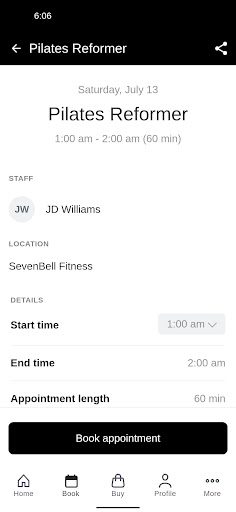 SevenBell Fitness Screen 3