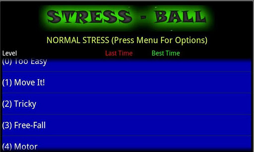 Android application STRESS - BALL screenshort