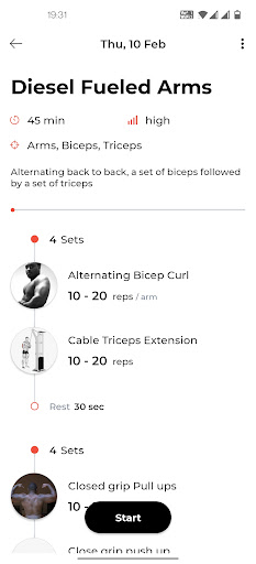 A&E Fitness Screen 3