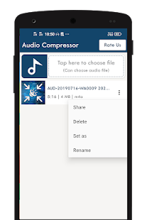 MP3 Compressor Screenshot