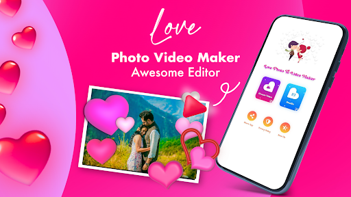 Android application Love Photo To Video Maker screenshort
