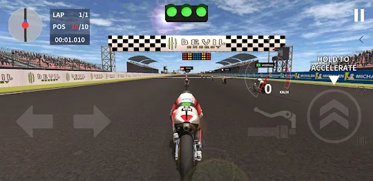 Super Moto Racing Game