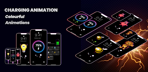 3D Battery Charging Animation