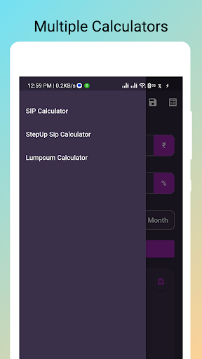 SIP Calculator Pro Screen 2