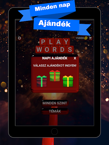 Playwords: Szókirakós Magyarul Screenshot