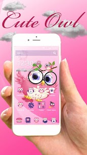 Pink Anime Cute Owl Princess For PC installation