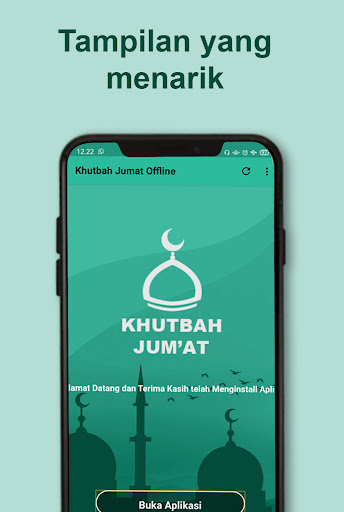 Android application Khutbah Jum'at Islam Offline screenshort