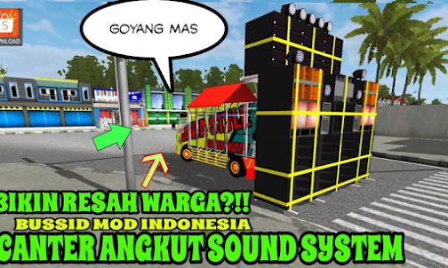 Mod Truk Angkut Sound System