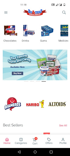 Android application Big & Cheap Wholesale screenshort