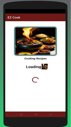 Android application EZ Cook screenshort