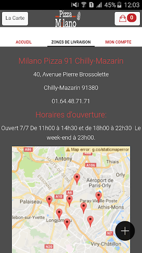 Milano Pizza 91 Chilly-Mazarin Screenshot 4 - AppWisp.com