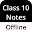 Class 10 Notes Offline Download on Windows