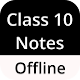 Class 10 Notes Offline Windows'ta İndir